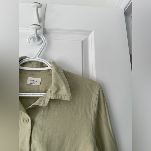 Aritzia Wilfred Little Cropped jacket (linen) - Picture 3 of 4